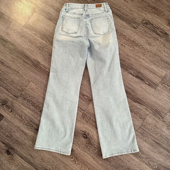 Judy Blue High Rise Tummy Control Vintage Wash Straight Jeans - Picture 8 of 8